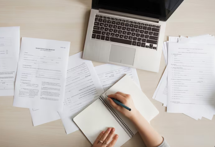 Reunião de contrato de trabalho